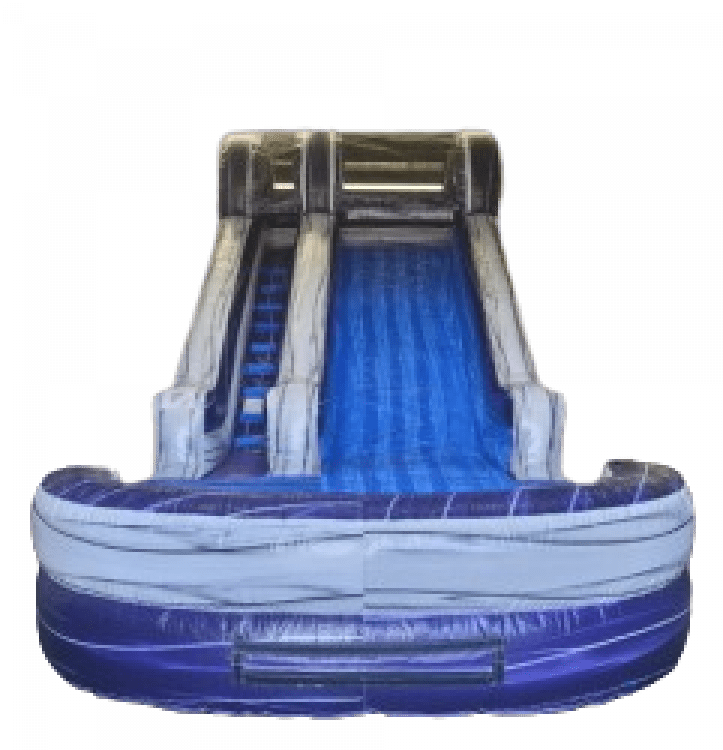 15ft Free Fall Water Slide (200 lbs max weight capacity)