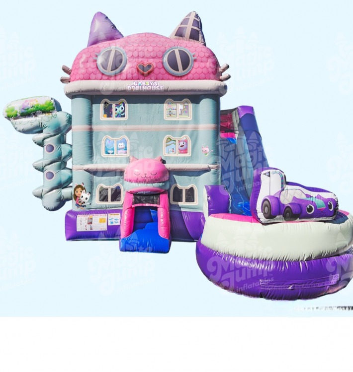 Bounce House With Slide