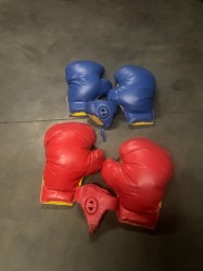 Oversized Boxing Gloves and Headgear Sets