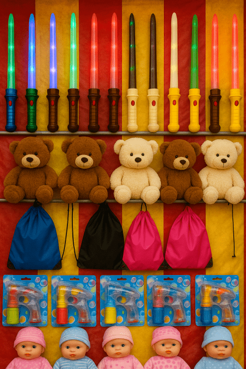 Take Home Toy/Prize Booth (500 prizes)