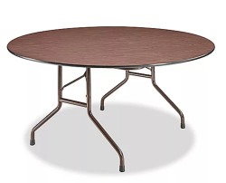 60 Wooden Round Table